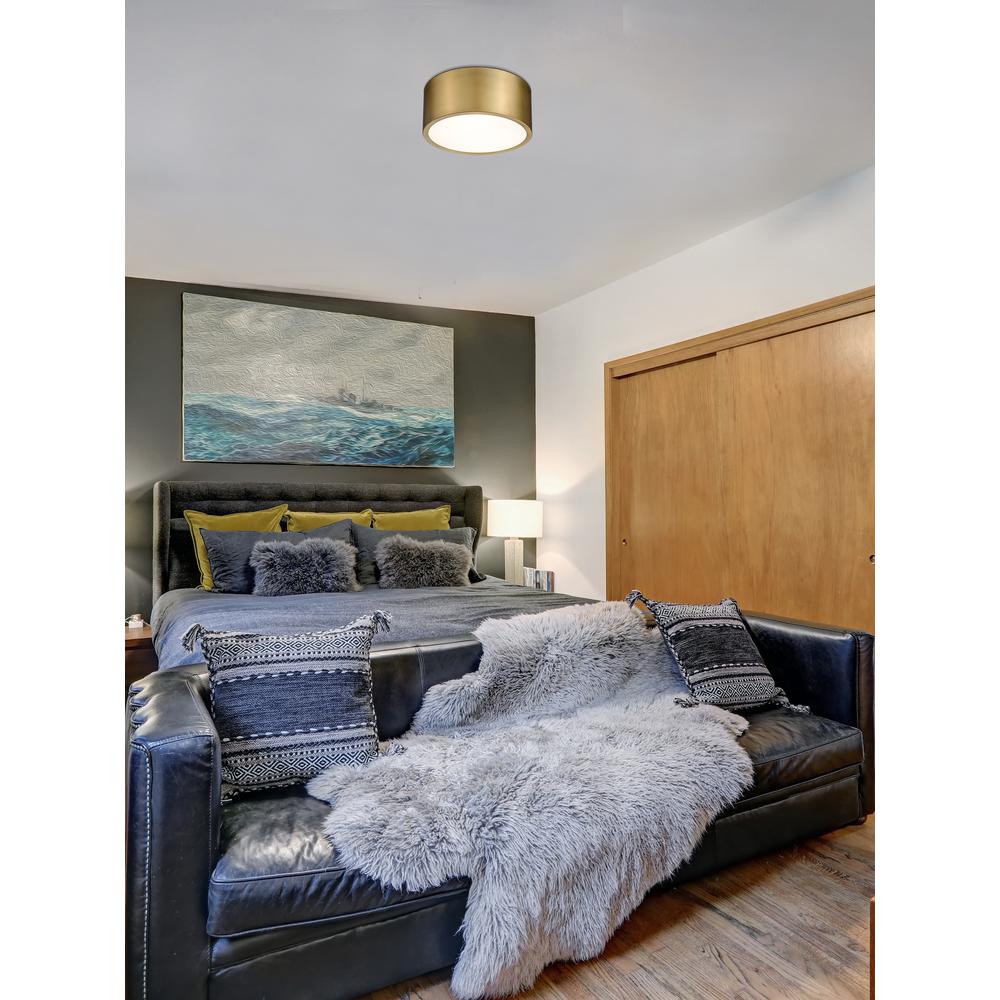 2 Light Flush Mount. Picture 8