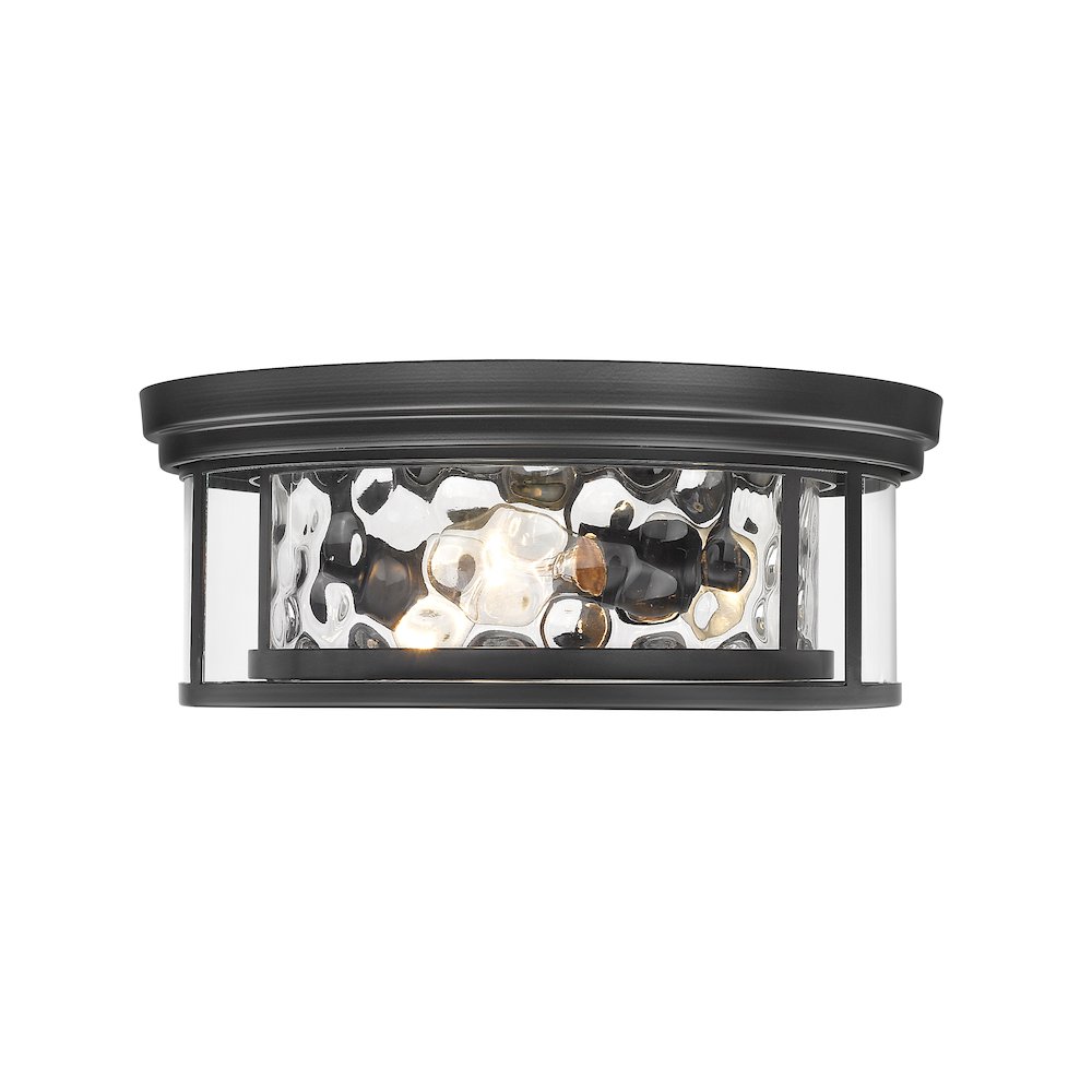 Z-Lite 3 Light Flush Mount. Picture 2