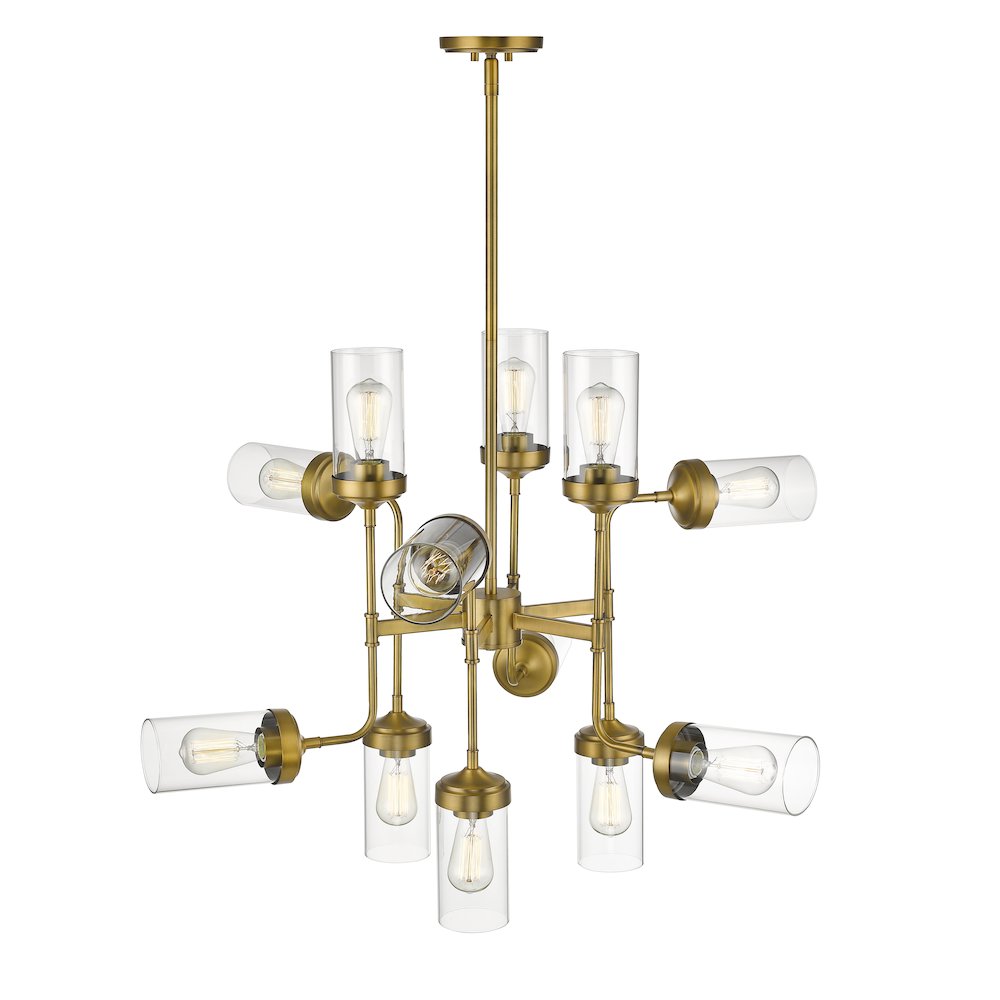 Z-Lite 12 Light Chandelier. Picture 2