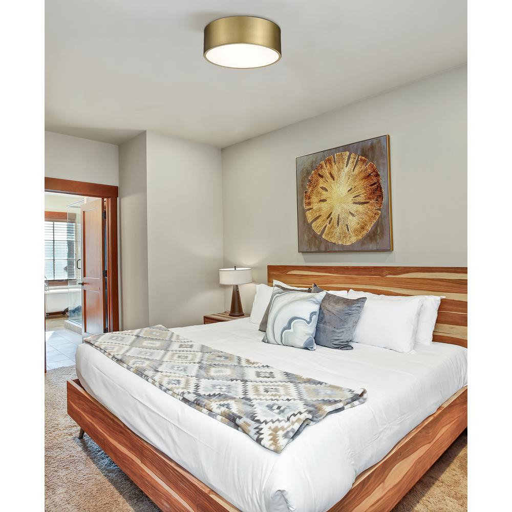 3 Light Flush Mount. Picture 8