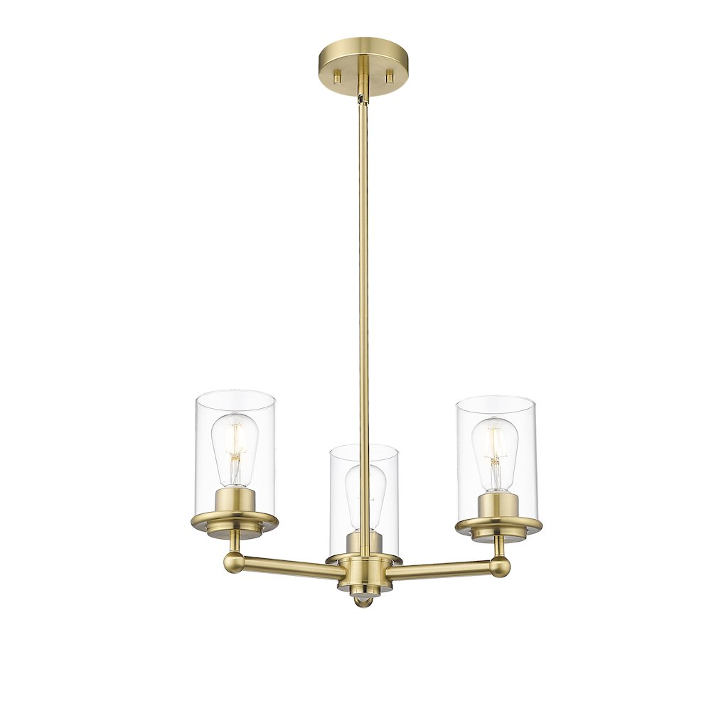 Z-Lite 3 Light Chandelier. Picture 2