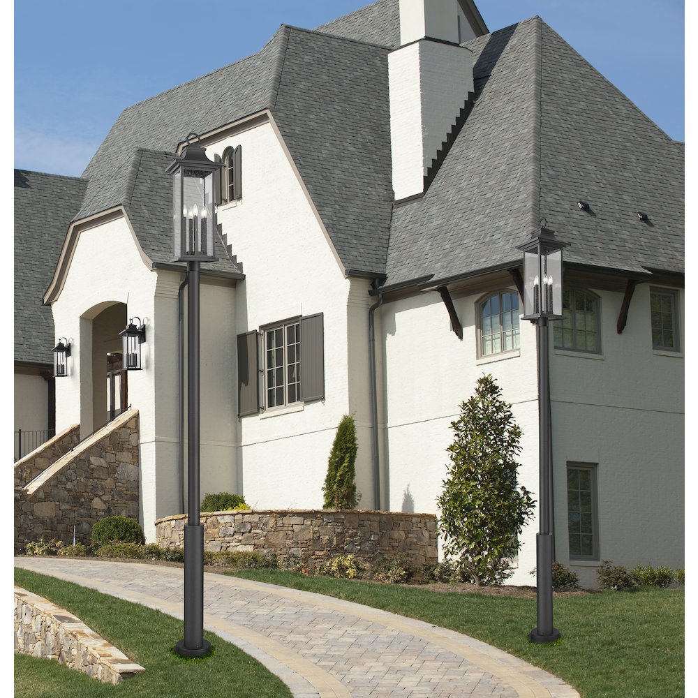 Z-Lite 6 Light Outdoor Post Mounted Fixture. Picture 6