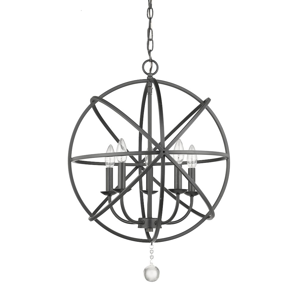 Z-Lite 5 Light Chandelier. Picture 5