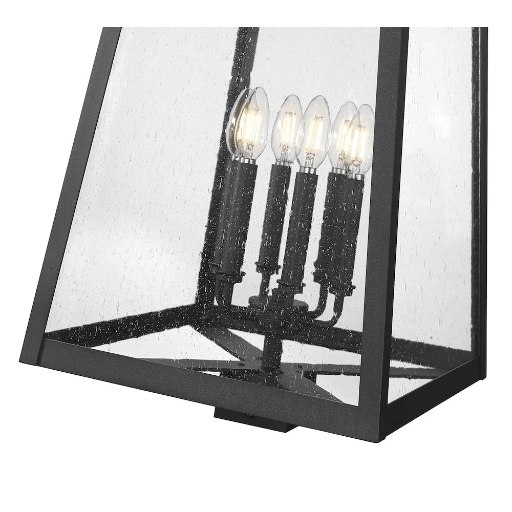 Z-Lite 6 Light Outdoor Post Mount Fixture. Picture 4