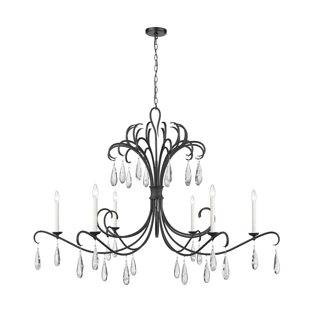 Z-Lite 6 Light Chandelier. Picture 3