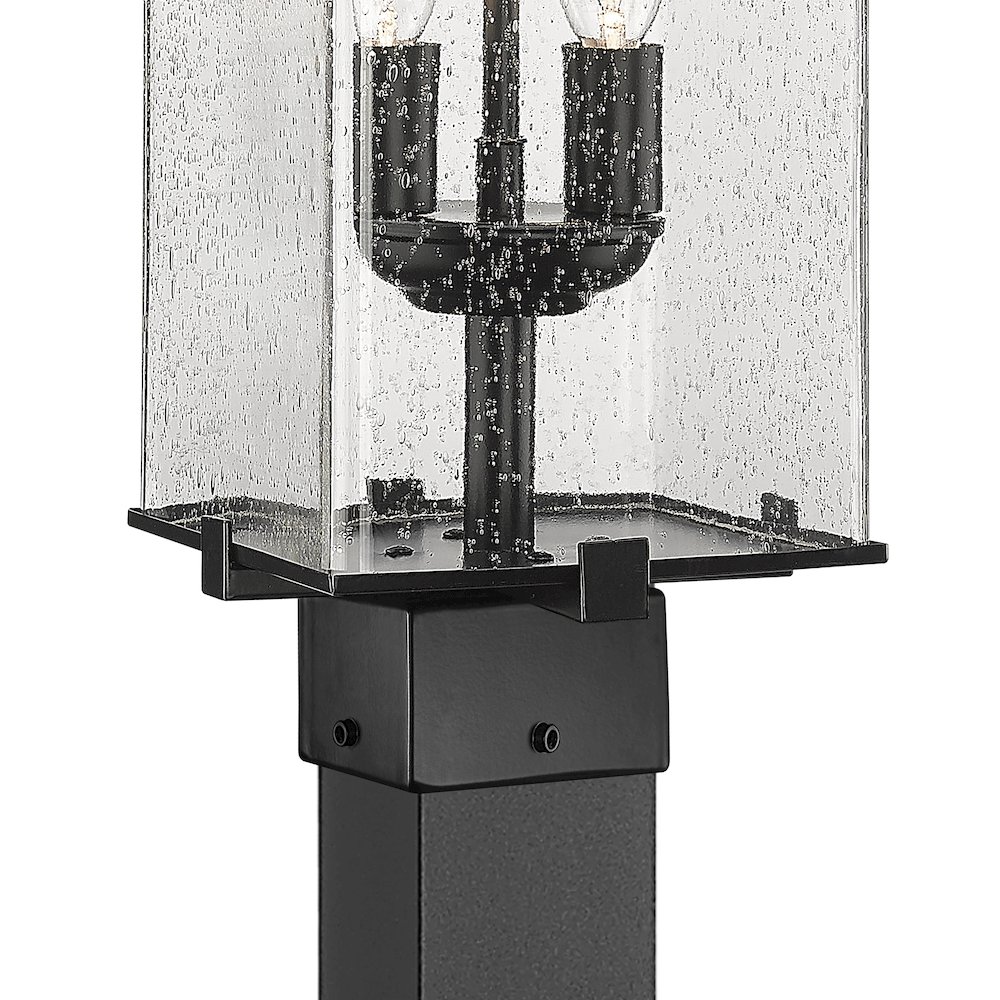 Z-Lite 2 Light Outdoor Post Mounted Fixture. Picture 4