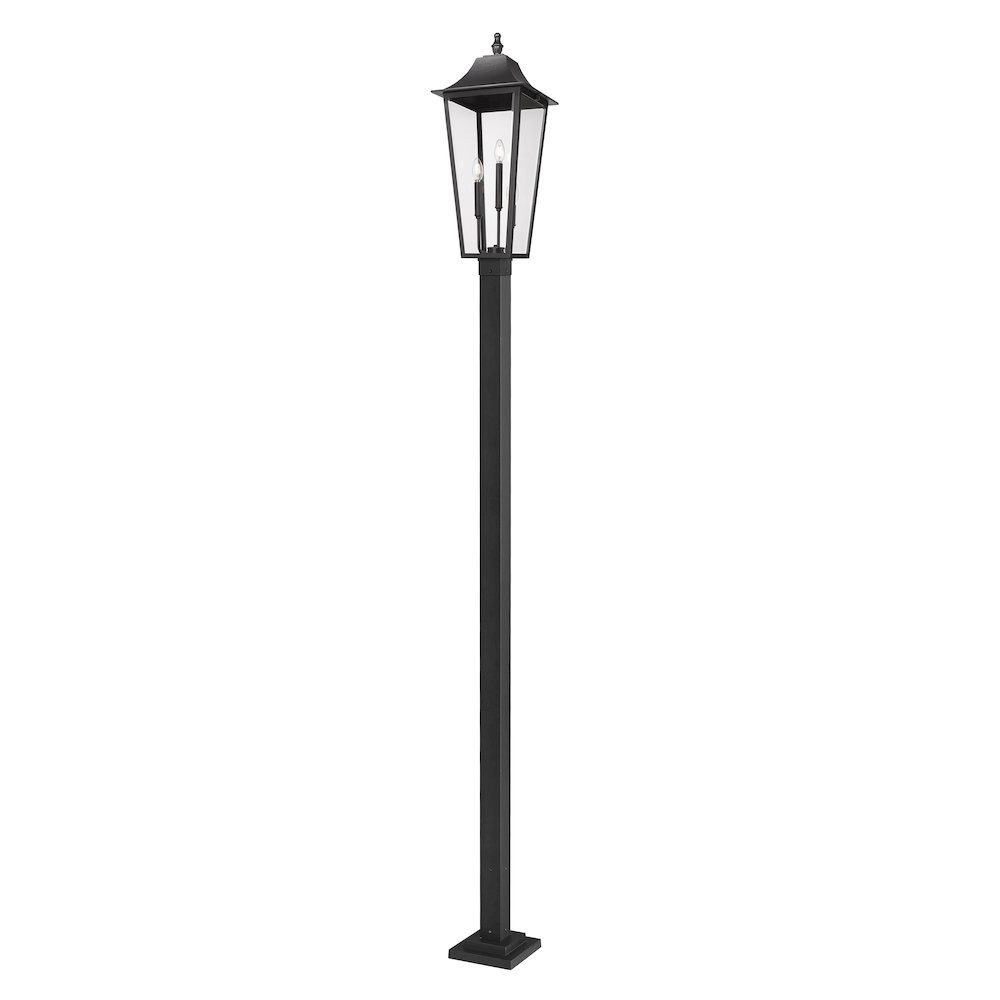 Z-Lite 3 Light Outdoor Post Mounted Fixture. Picture 1