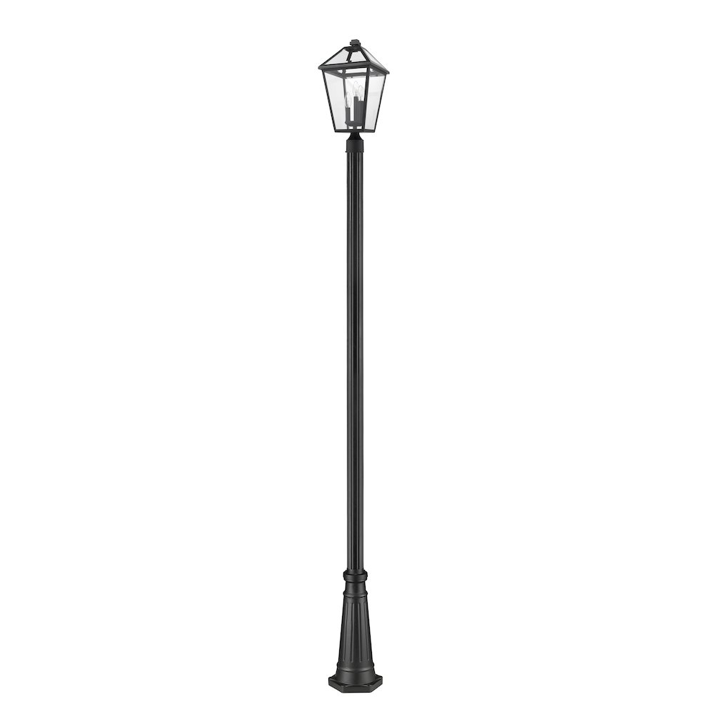 Z-Lite 3 Light Outdoor Post Mounted Fixture. Picture 3