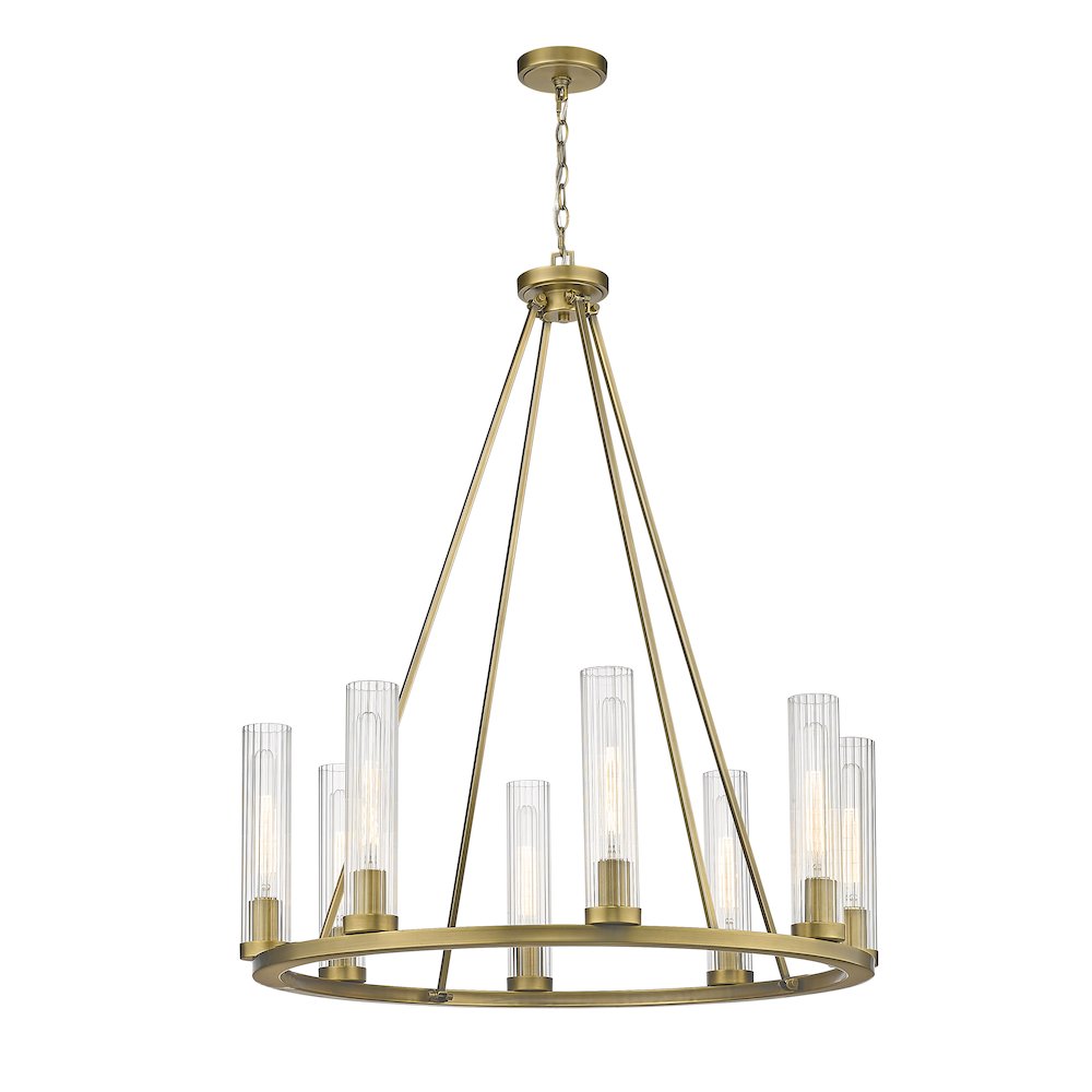 Z-Lite 8 Light Chandelier. Picture 1