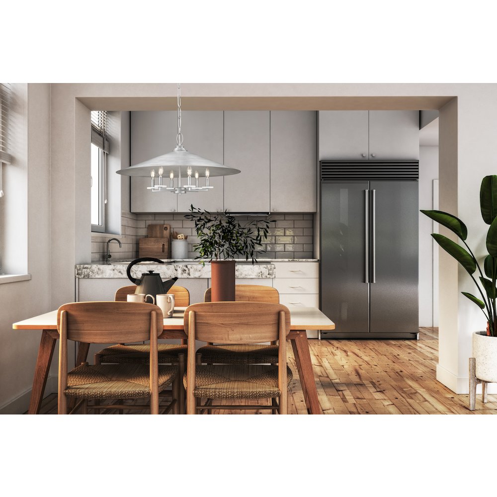 Z-Lite 6 Light Pendant. Picture 6