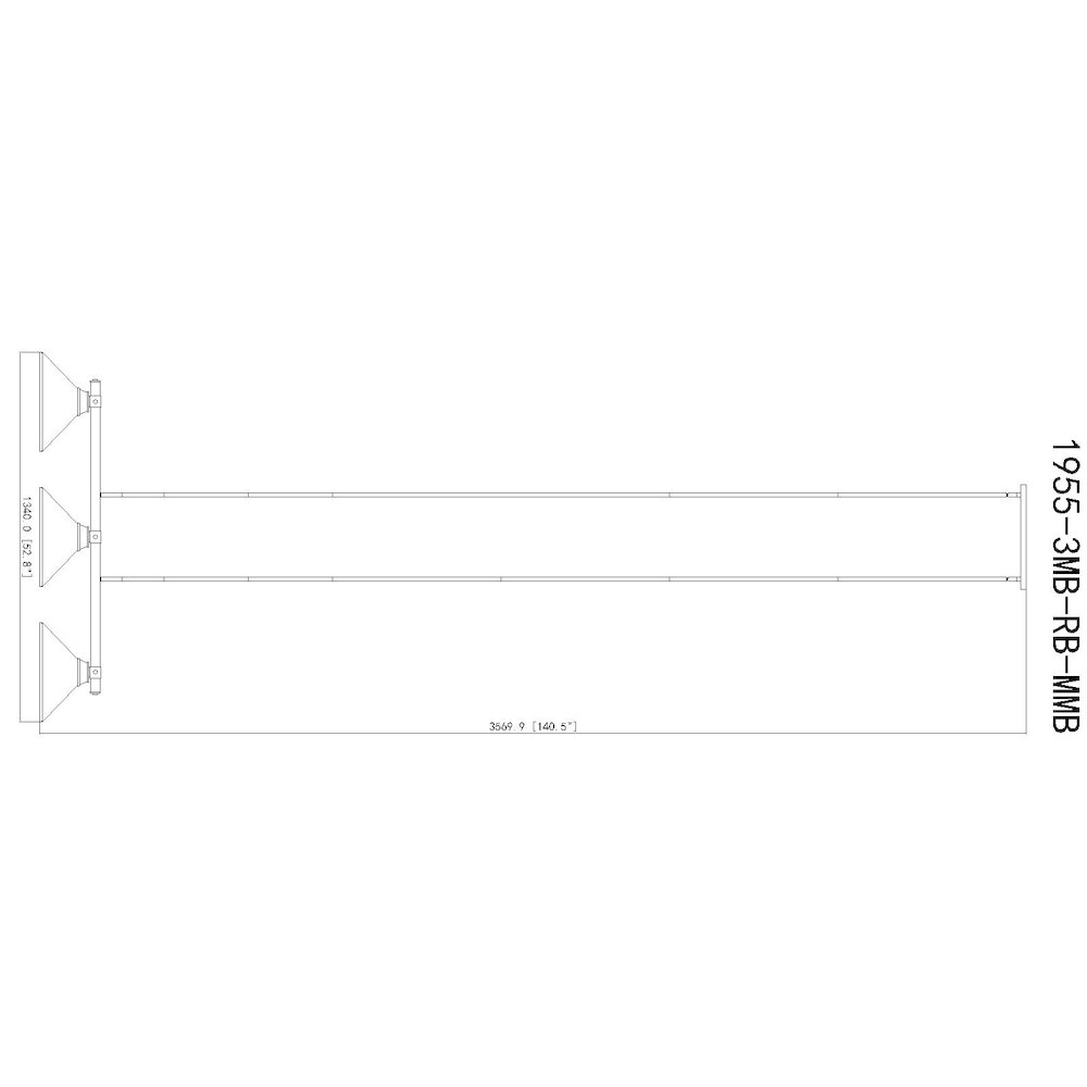 Z-Lite Bronte 3 Light Billiard, Steel Frame, Matte Black Shade Color. Picture 8