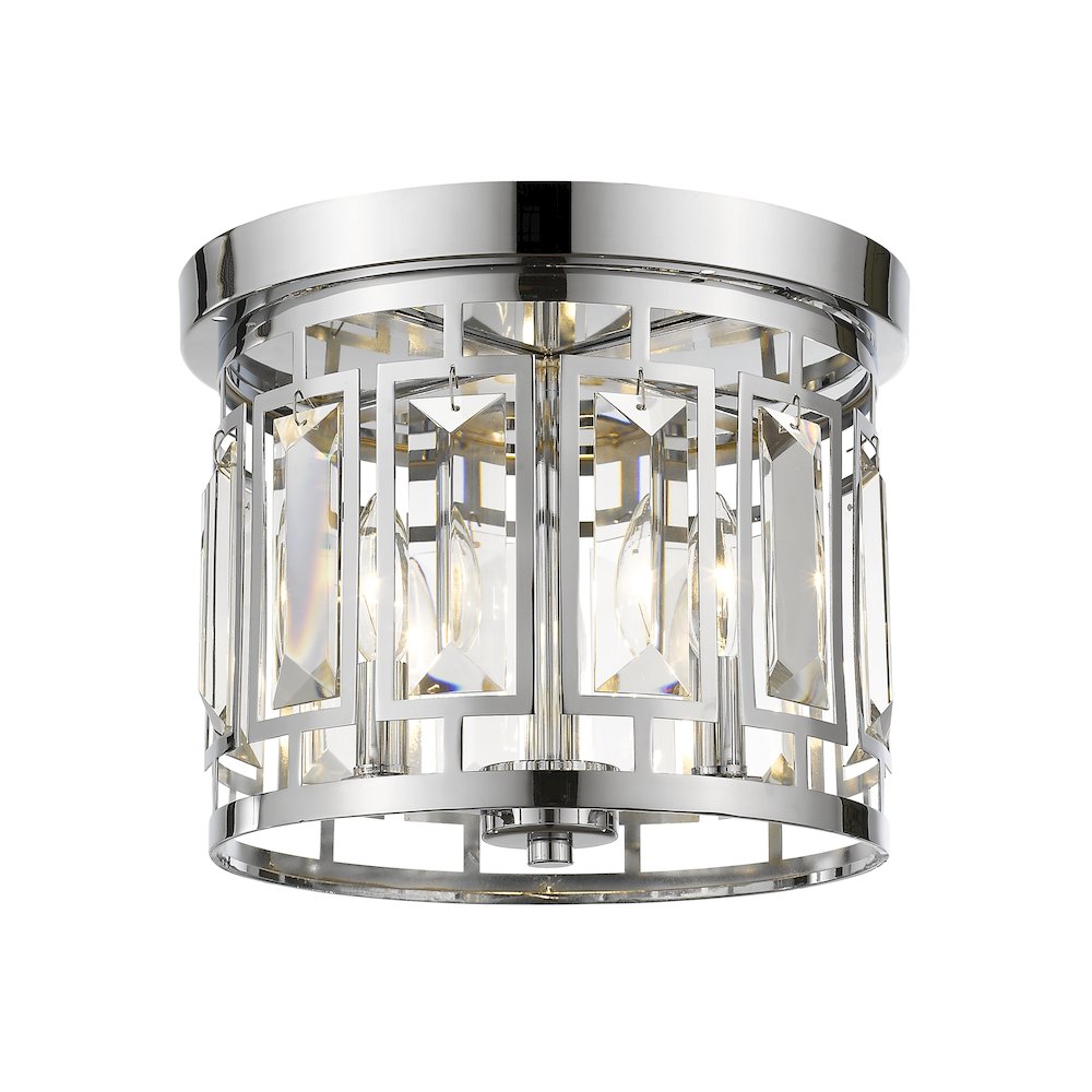 Z-Lite 3 Light Flush Mount. Picture 2