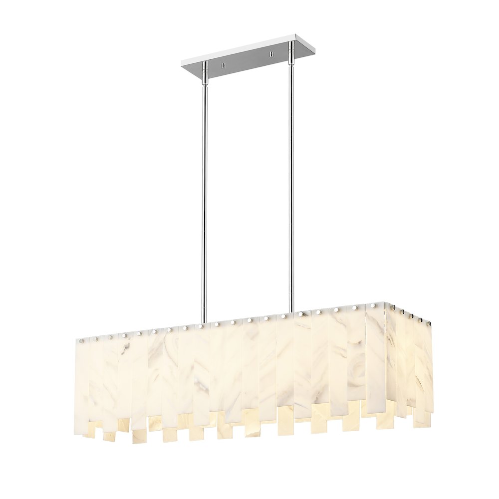 Z-Lite 5 Light Linear Chandelier. Picture 2