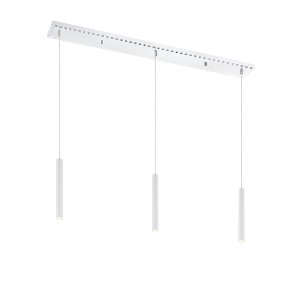 Z-Lite 3 Light Linear Chandelier. Picture 1