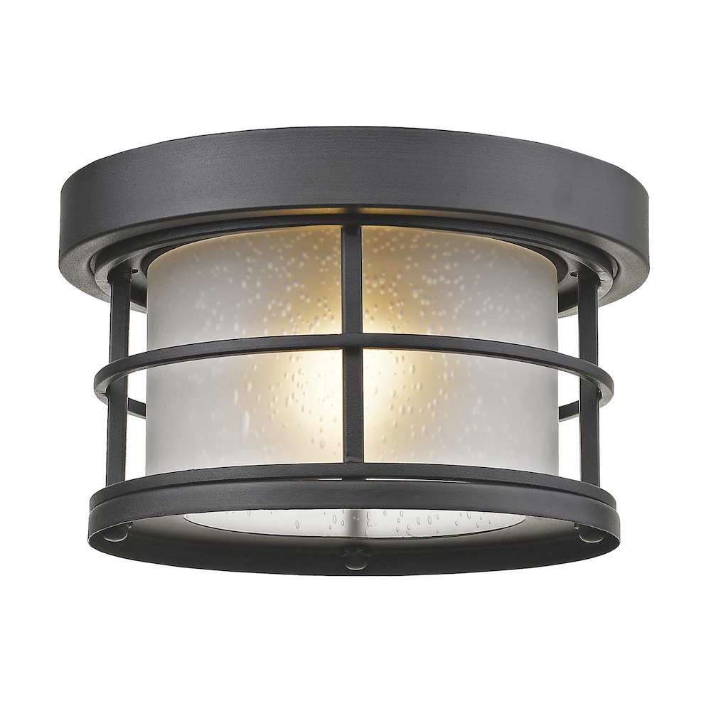 Z-Lite 1 Light Outdoor Flush Mount. Picture 1
