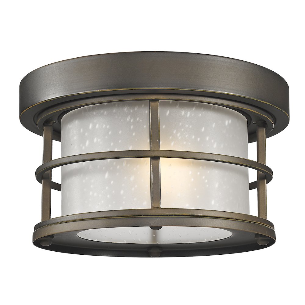 Z-Lite 1 Light Outdoor Flush Mount. Picture 1