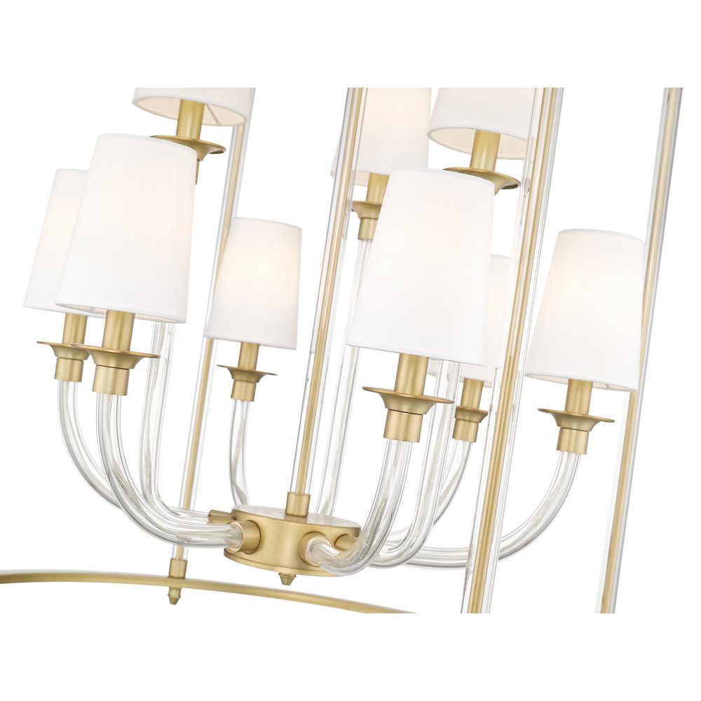 Z-Lite 9 Light Chandelier. Picture 4