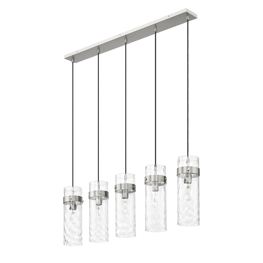 Z-Lite 5 Light Linear Chandelier. Picture 5