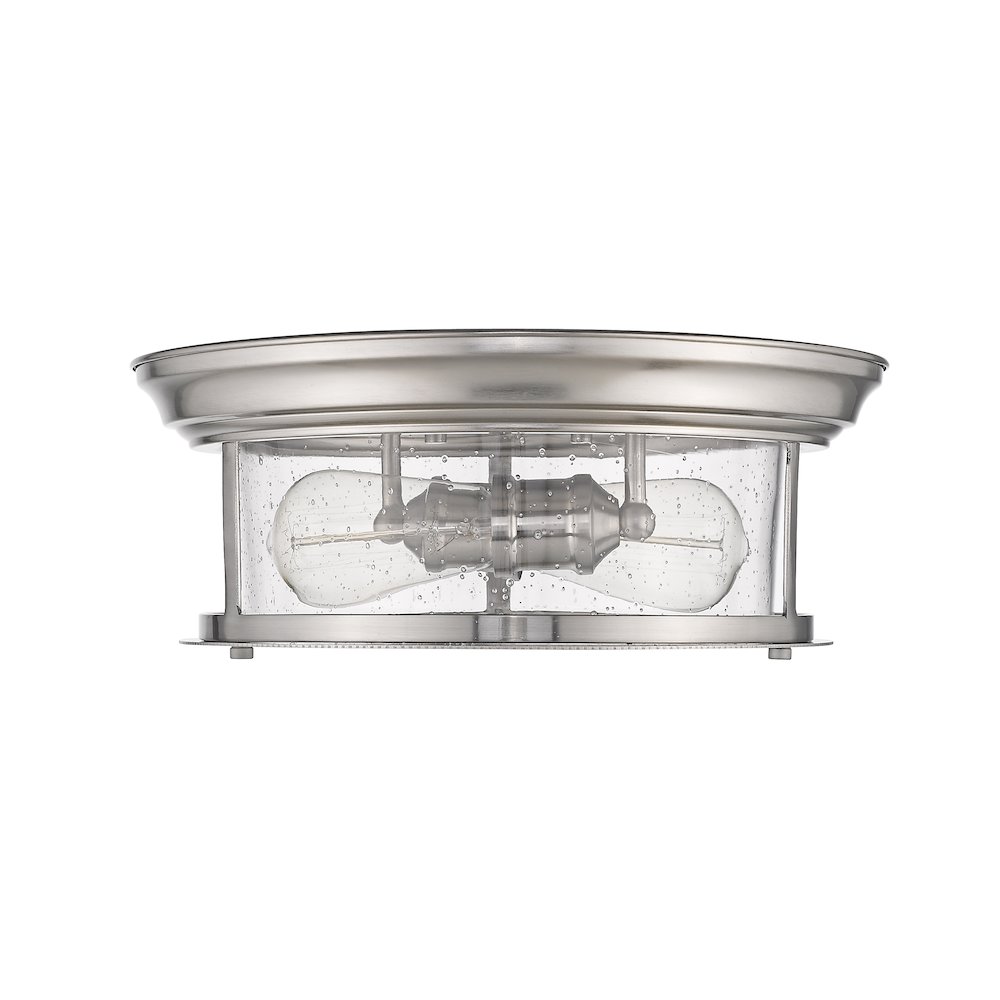 Z-Lite 2 Light Flush Mount. Picture 5