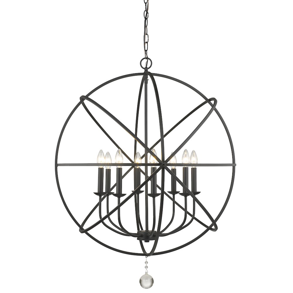Z-Lite 8 Light Chandelier. Picture 3