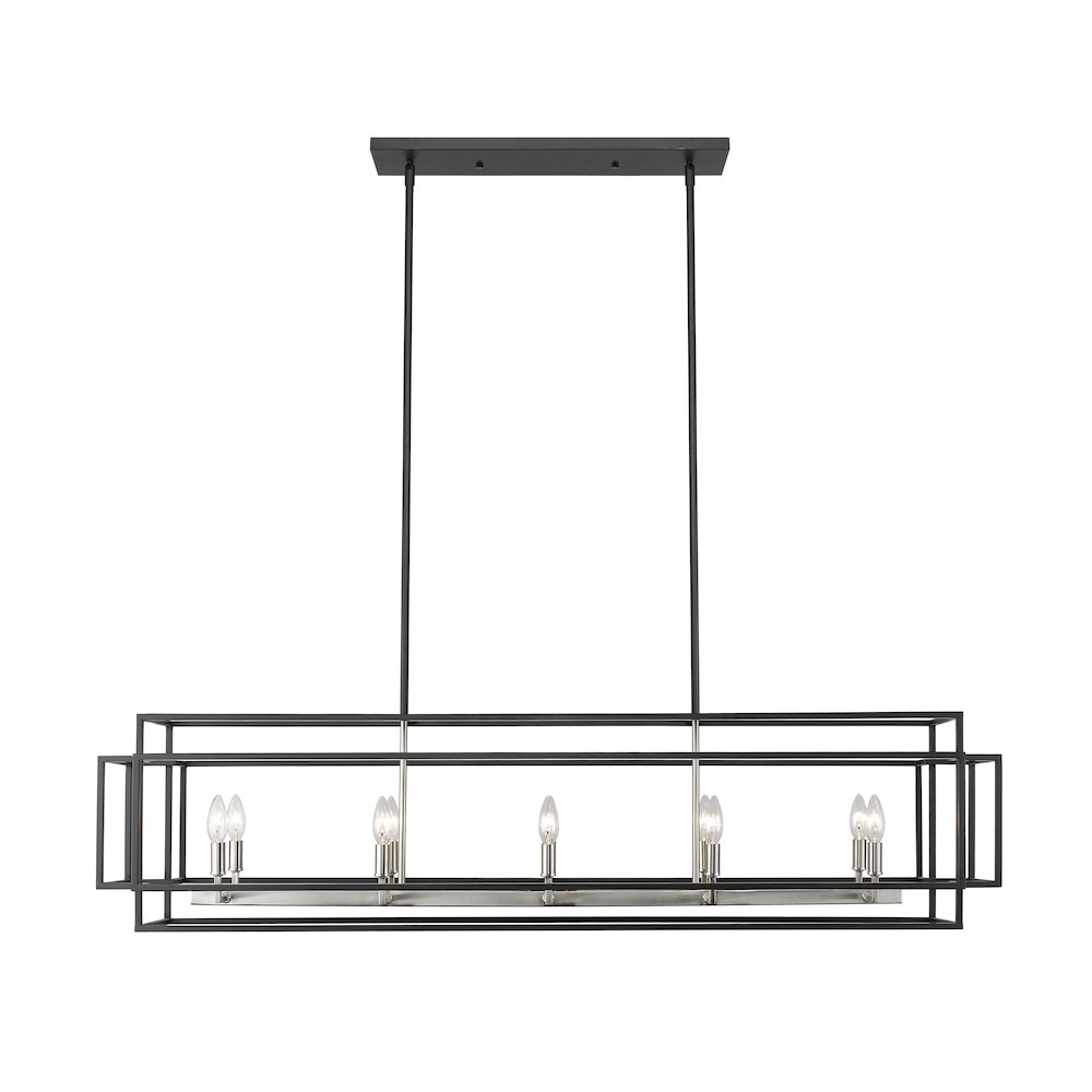 Z-Lite 10 Light Linear Chandelier. Picture 2
