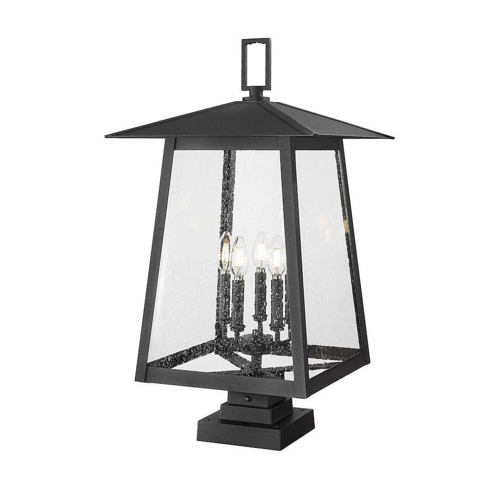 Z-Lite 5 Light Outdoor Pier Mounted Fixture. Picture 1