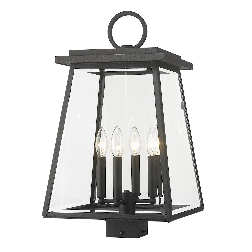 Z-Lite 4 Light Outdoor Post Mount Fixture. Picture 1