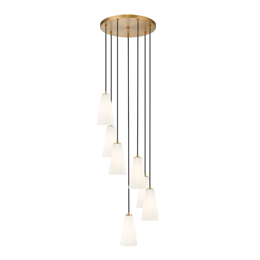 Z-Lite 7 Light Chandelier. Picture 1