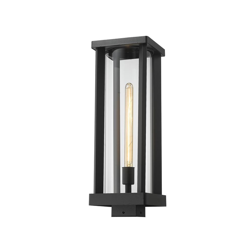 1 Light Outdoor Post Mount Fixture. Picture 1
