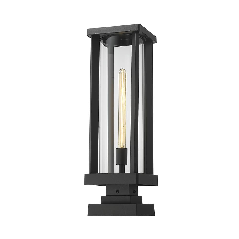 1 Light Outdoor Pier Mounted Fixture. Picture 1