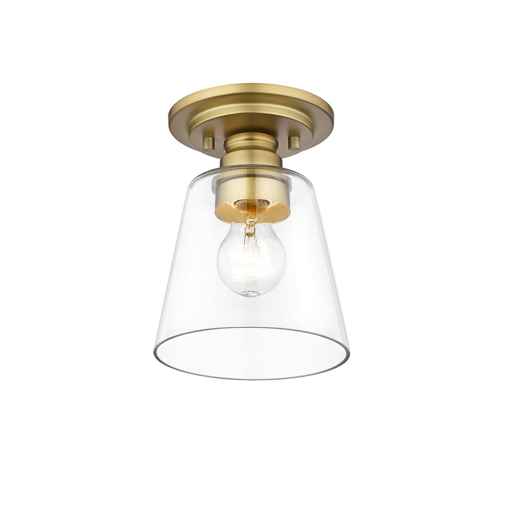 Z-Lite 1 Light Flush Mount. Picture 3
