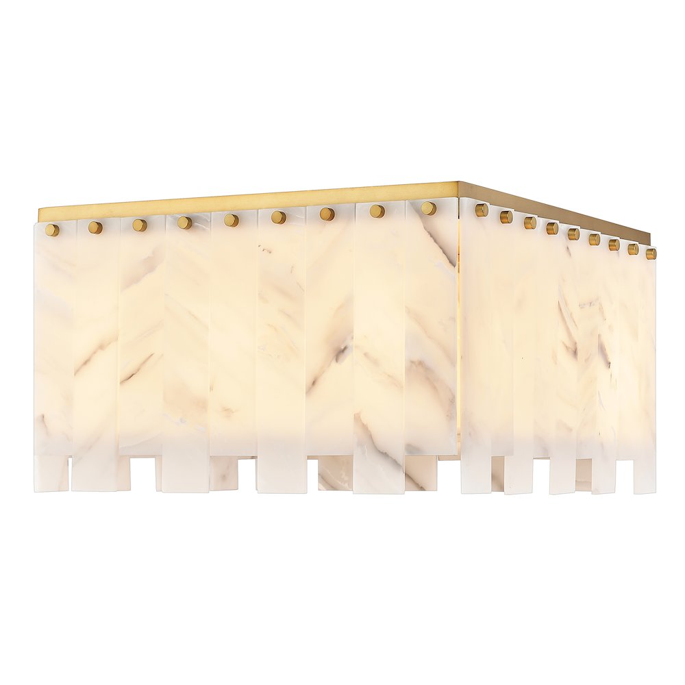 Z-Lite 9 Light Flush Mount. Picture 1