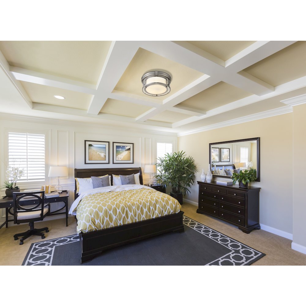 Z-Lite 3 Light Flush Mount. Picture 6