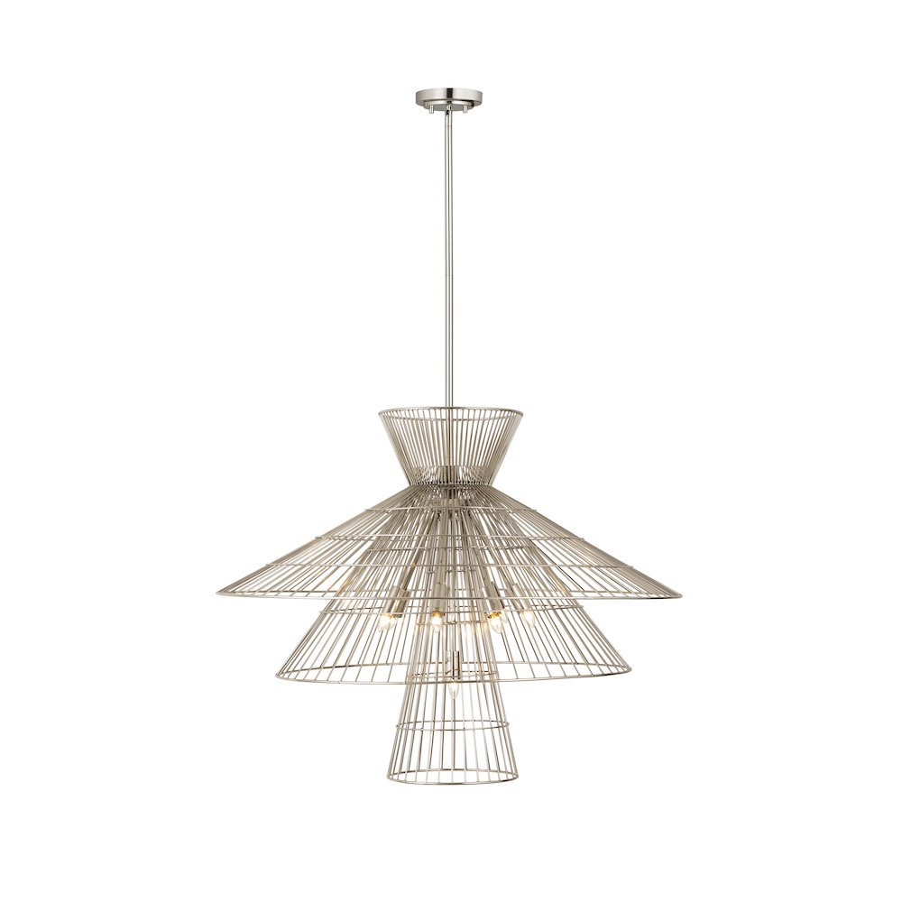 Z-Lite 8 Light Chandelier. Picture 1