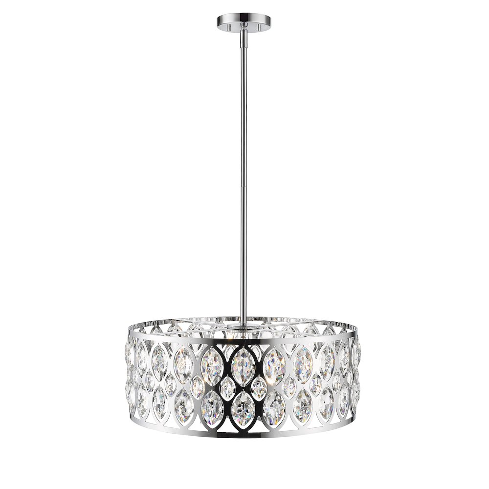 Z-Lite 6 Light Chandelier. Picture 4