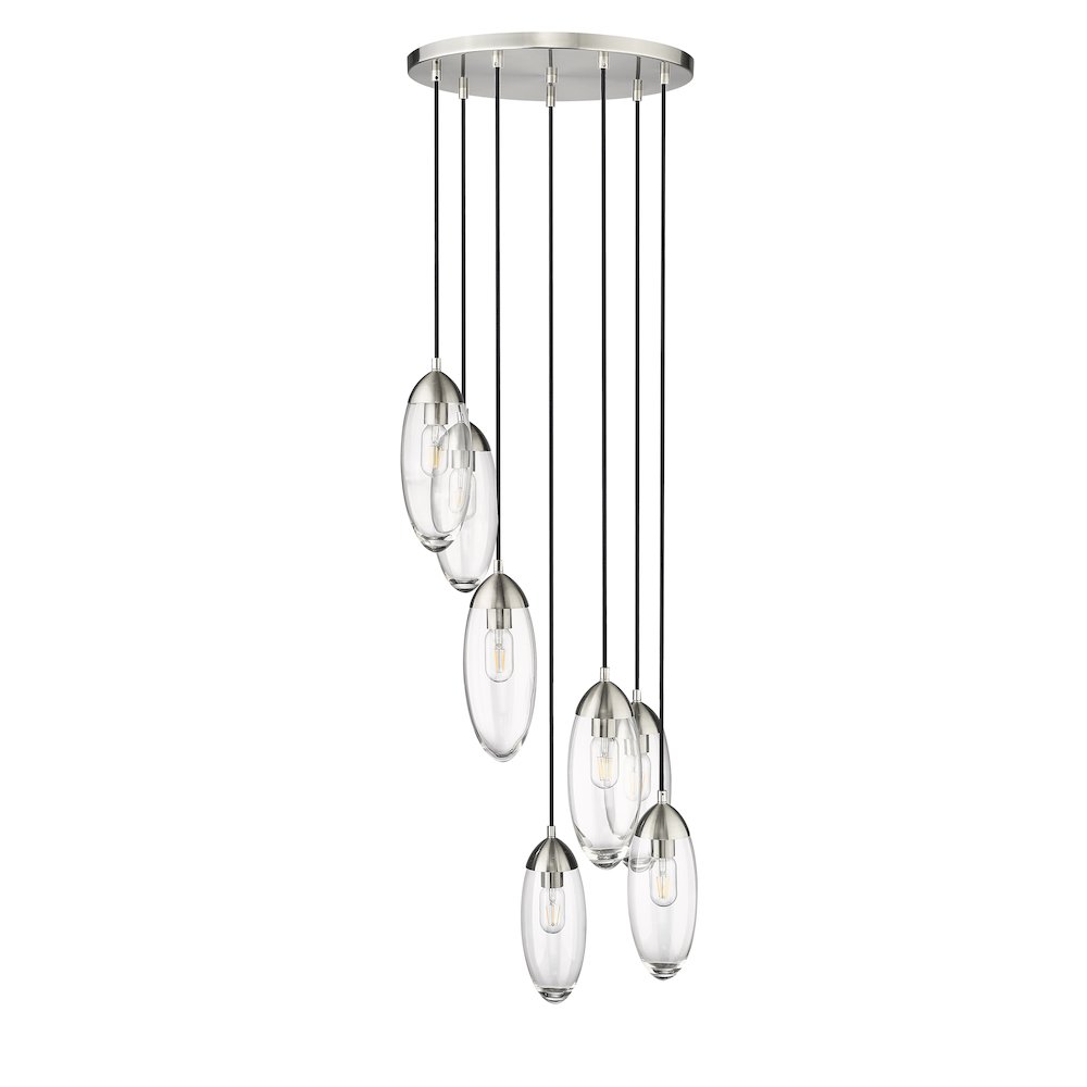 Z-Lite 7 Light Chandelier. Picture 5