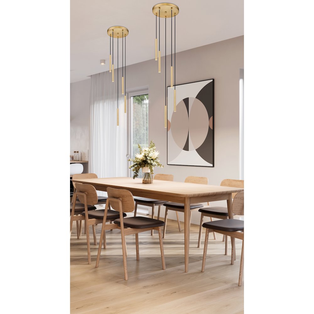 Z-Lite 5 Light Chandelier. Picture 7