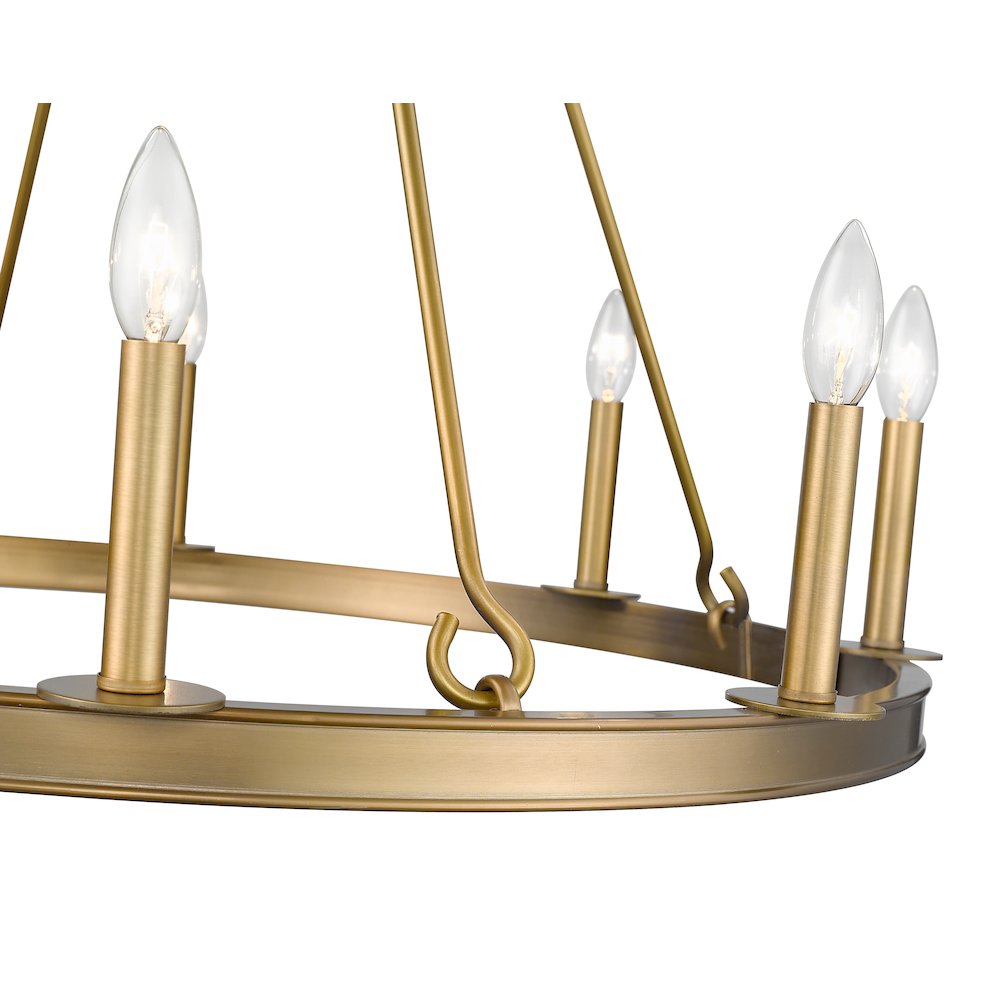 Z-Lite 8 Light Chandelier. Picture 4