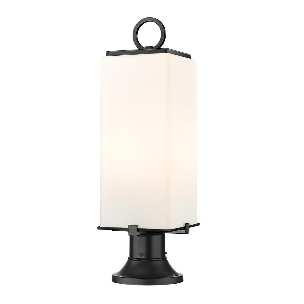 2 Light Outdoor Pier Mounted Fixture. Picture 1