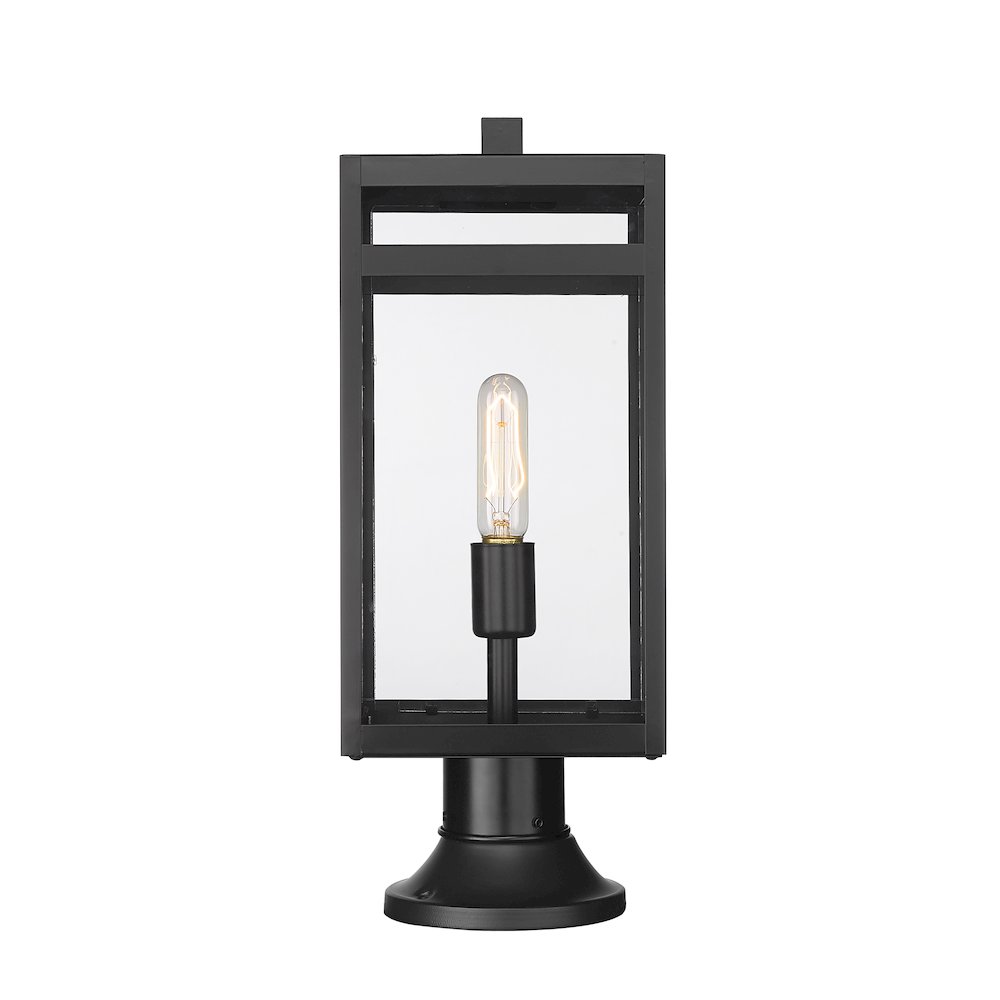 Z-Lite 1 Light Outdoor Pier Mounted Fixture. Picture 2
