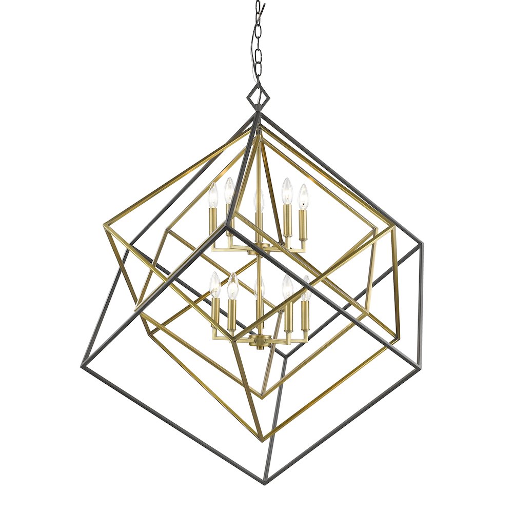 Z-Lite 10 Light Chandelier. Picture 2