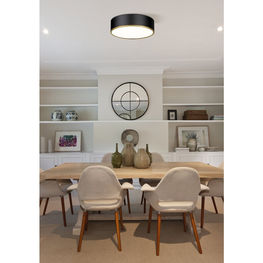 Z-Lite 4 Light Flush Mount. Picture 6