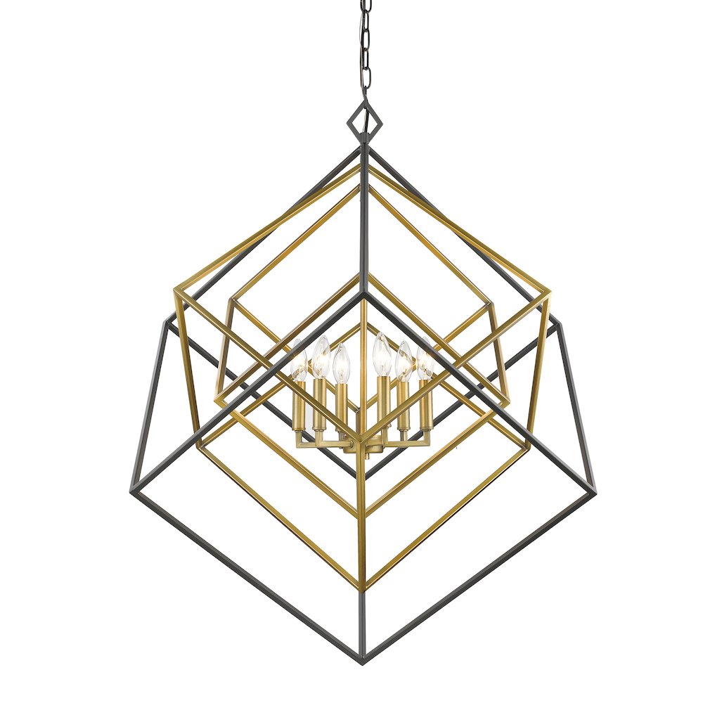 Z-Lite 6 Light Chandelier. Picture 1