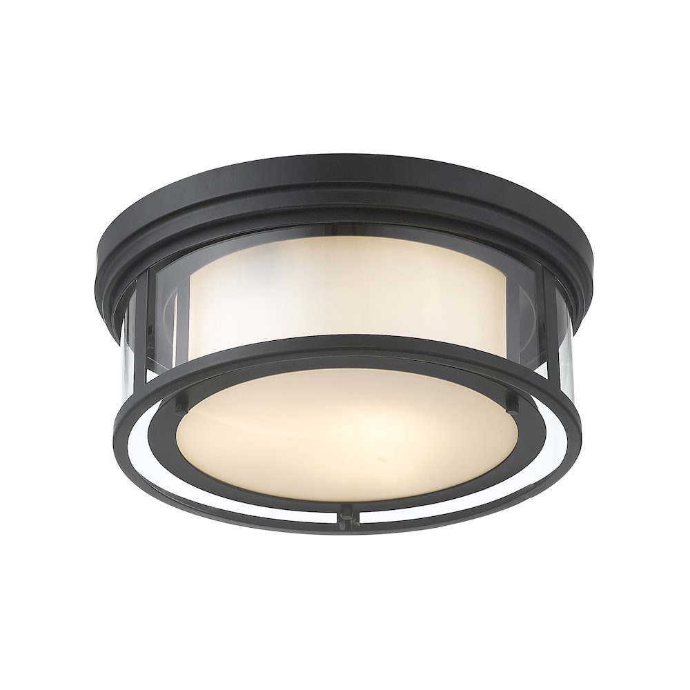 Z-Lite 3 Light Flush Mount. Picture 3