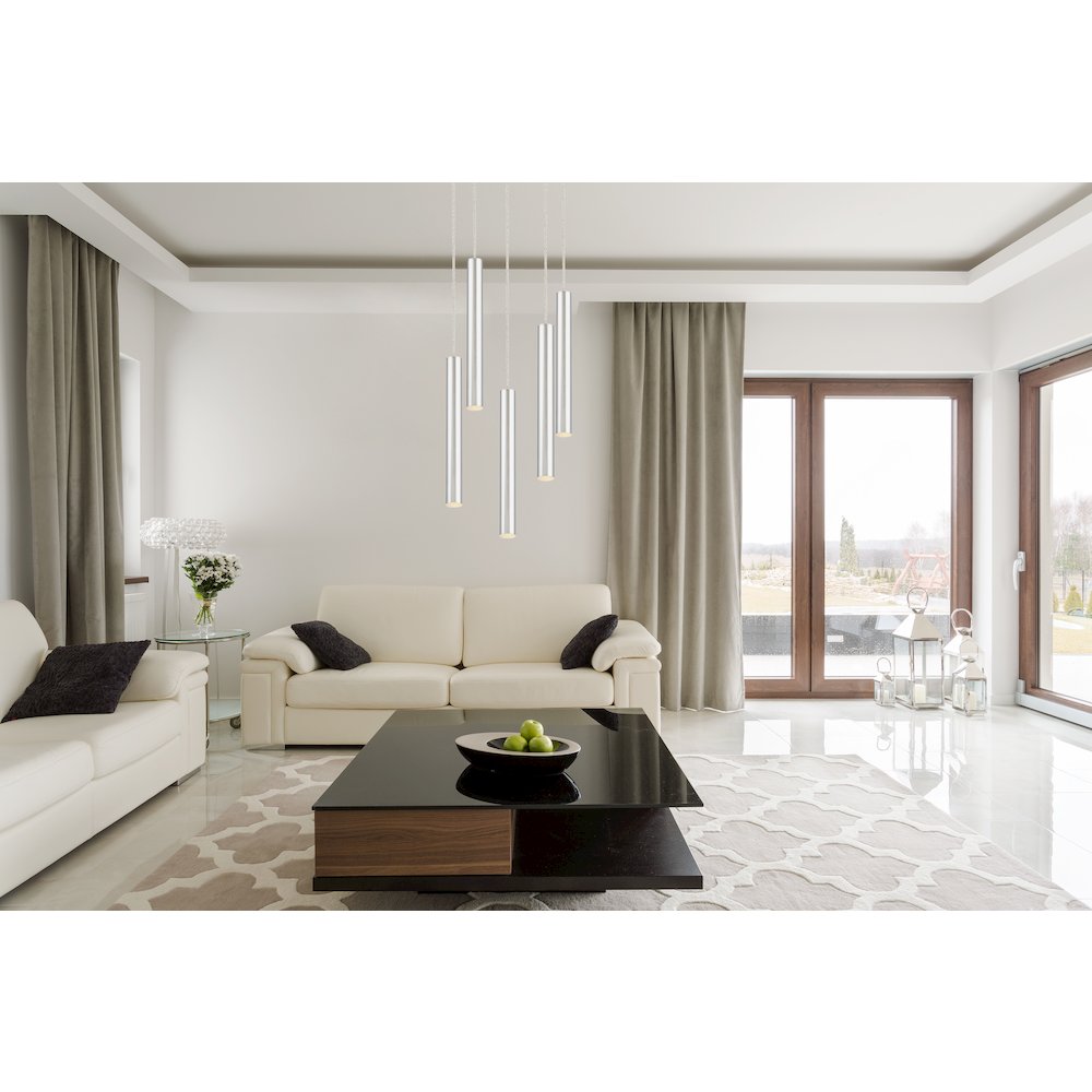 Z-Lite 5 Light Chandelier. Picture 4