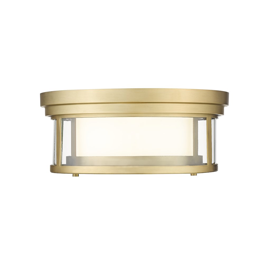 Z-Lite 2 Light Flush Mount. Picture 2