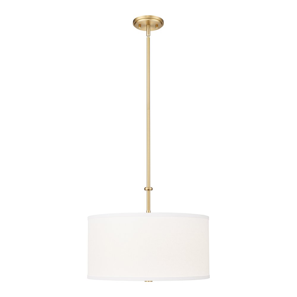 Z-Lite 1 Light Pendant, Modern Gold. Picture 2