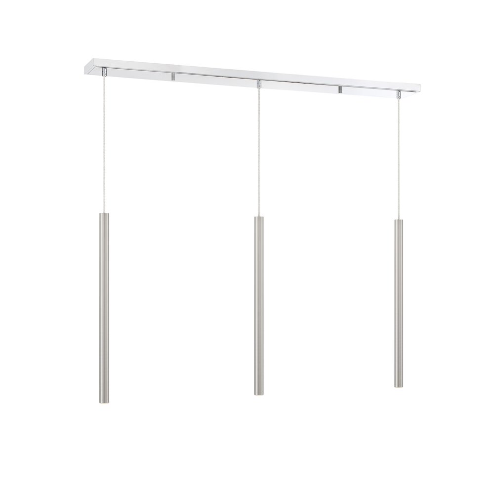 Z-Lite 3 Light Linear Chandelier. Picture 3