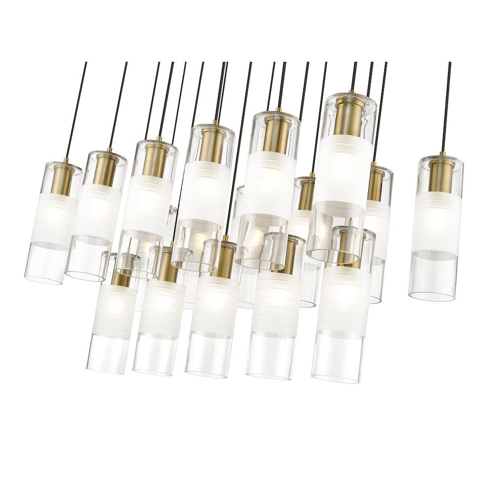 Z-Lite 17 Light Linear Chandelier. Picture 4