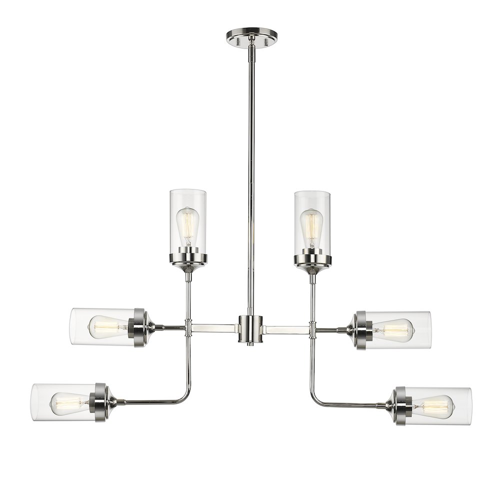Z-Lite 6 Light Chandelier. Picture 2